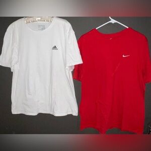 Mens NIKE & ADIDAS T-SHIRTS XL